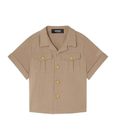 Versace Seersucker Shirt