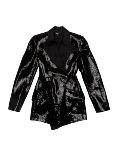 Pre-owned Versace Sequin Graphic Print Jumpsuit W/ Tags In Multi