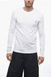 Versace Set 2 Long Sleeved T-shirt With Golden-effect Logo