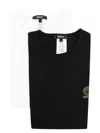 Versace Set Of 2 Medusa T-shirts In Black