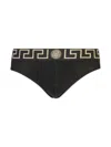 Versace Greca Medusa Head Three-piece Briefs Set In Multicolour