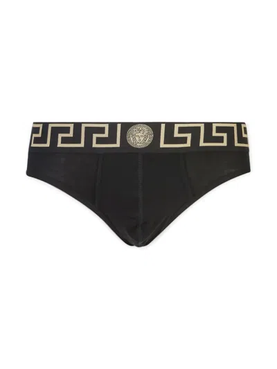 VERSACE SET OF 3 GRECA MEDUSA HEAD BRIEFS