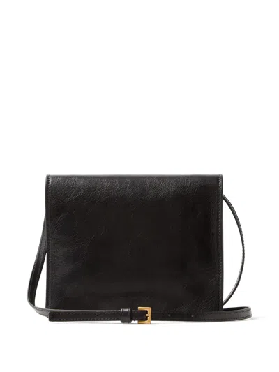 Versace Severine Leather Mini Bag In Black