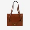 Versace Severine Leather Shoulder Bag In Pattern