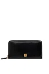 Versace Severine Leather Wallet In Black
