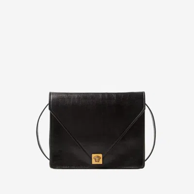 Versace Severine Mini Leather Bag In Black