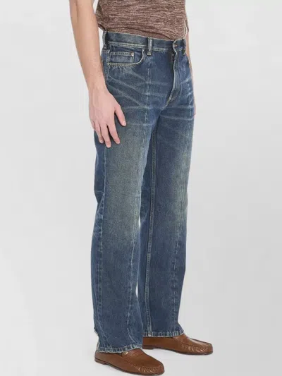 Versace Shibuya Straight Leg Regular Fit Jeans In Blue
