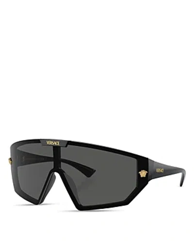 Versace Shield Sunglasses, 147mm In Gold