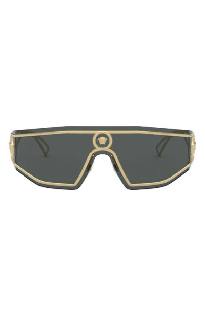 VERSACE VERSACE SHIELD SUNGLASSES
