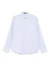 Versace Long-sleeved Striped Buttoned Shirt