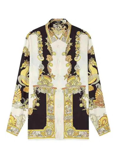 VERSACE CAMISA - DORADO