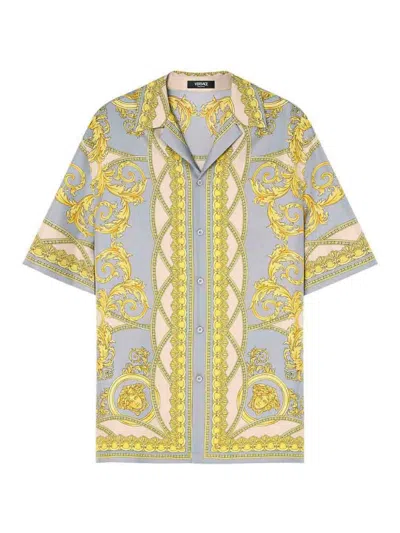 VERSACE CAMISA - GRIS