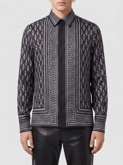 VERSACE VERSACE PRINTED SILK SHIRT,I27142033