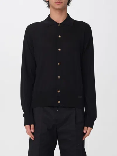 Versace Shirt Men  In Black
