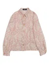 Versace Shirt In Pink