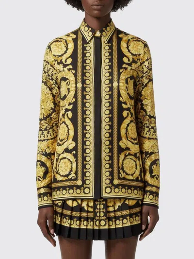 Versace Shirt Woman  In Gold