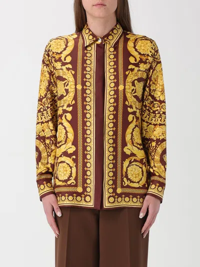 VERSACE 衬衫 VERSACE 女士 颜色 酒红