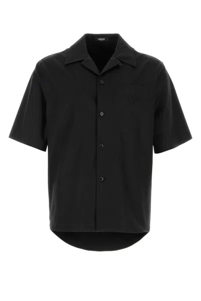 Versace Shirts In Black