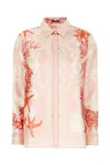 Versace Women Shirt Baroque Sea