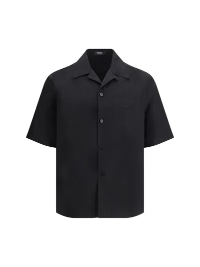 Versace Shirts In Black