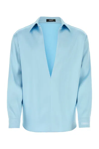 Versace Shirts In 95pastelblue1vd60112eur11540