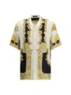 Versace Coral Theatre Shirt And Blouse Multicolor In Multi
