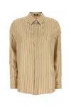 Versace Women Printed Silk Shirt In Printed