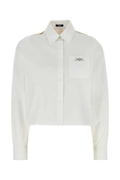 Versace White Poplin Shirt