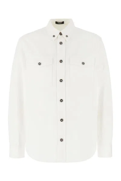 Versace Shirts In White