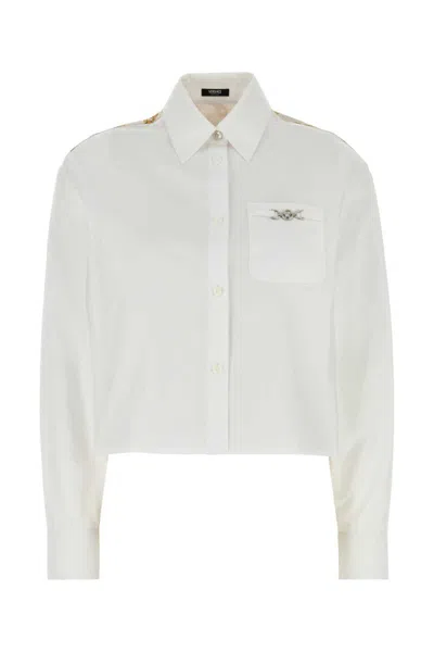 Versace Shirts In White