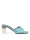 Versace Bright Crystal 70 Patent Leather Mules