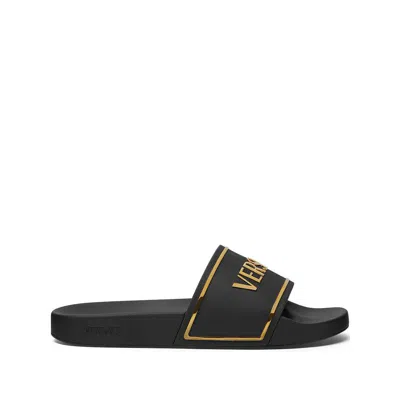 Versace Shoes In Black