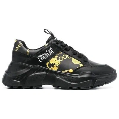 Pre-owned Versace Shoes Universal Men  75ya3sc2 Black