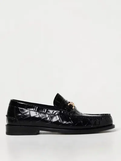 VERSACE VERSACE LOAFERS MEN COLOR BLACK,H30640002