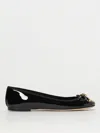 Versace Opera Bow Ballet Flats In Black