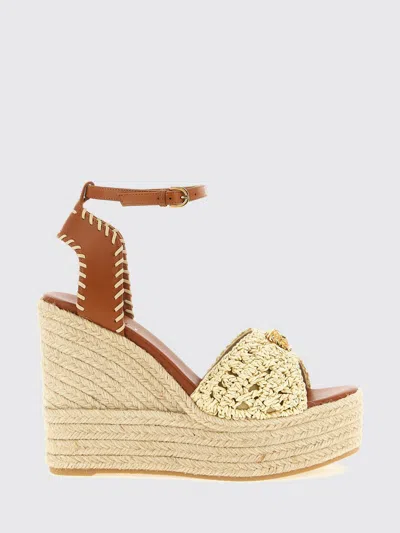 Versace Shoes  Woman Color Natural In Pattern