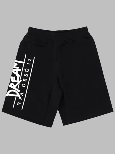 Versace Cotton Bermuda Shorts In Multi