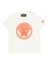 Versace Short-sleeve Medusa-print T-shirt In White