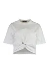 Versace Twist Front Logo Tee