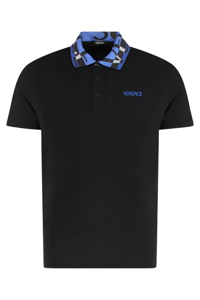 VERSACE SHORT-SLEEVED POLO SHIRT