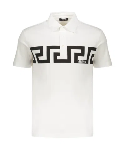 VERSACE COTTON POLO SHIRT