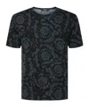 Versace Barocco Print Crewneck Undershirt