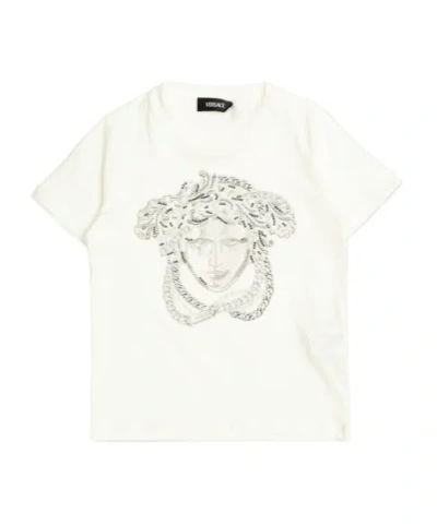 Versace Short-sleeved T-shirt In White