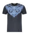 Versace Short-sleeved T-shirt In Black