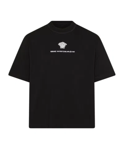 Versace T-shirt In Black