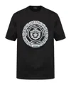 Versace Short-sleeved T-shirt In Black