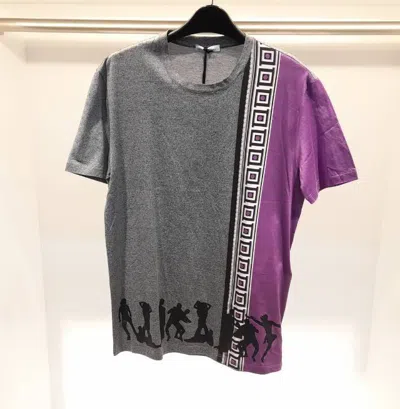 Versace Short-sleeved T-shirt In Gray