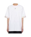 Versace Short-sleeved T-shirt In White