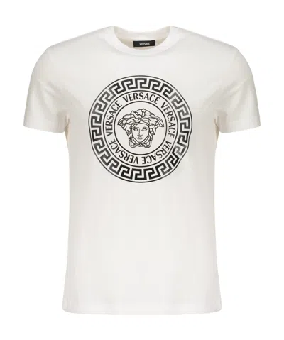 Versace Short-sleeved T-shirt In White