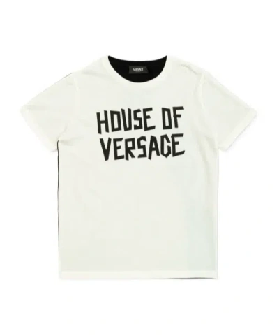 Versace Short-sleeved T-shirt In White